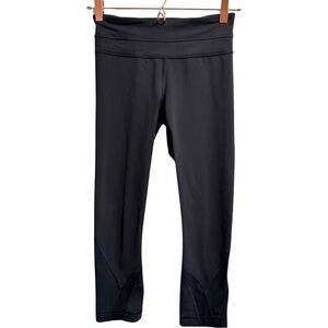 Lululemon High-Rise Black Crop Leggings Size 4